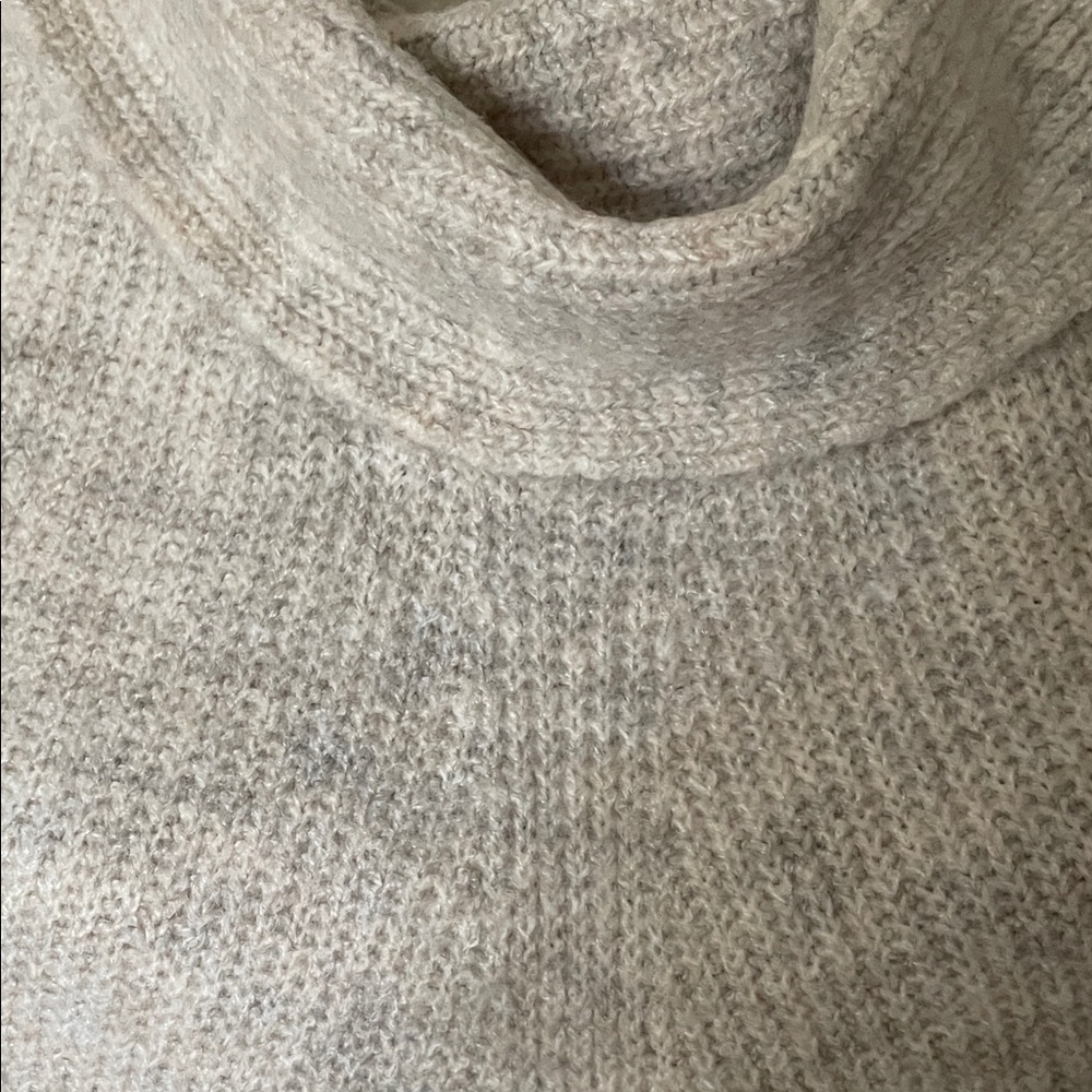 Tahari Beige Cowl Neck Sweater - Picture 5 of 11